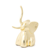 Zoola Ring Holder Brass - Elephant