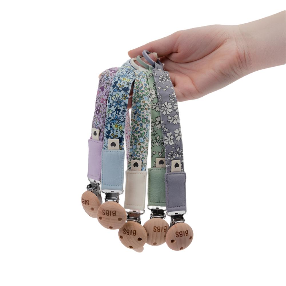 BIBS X LIBERTY Pacifier Clip - Capel Sage