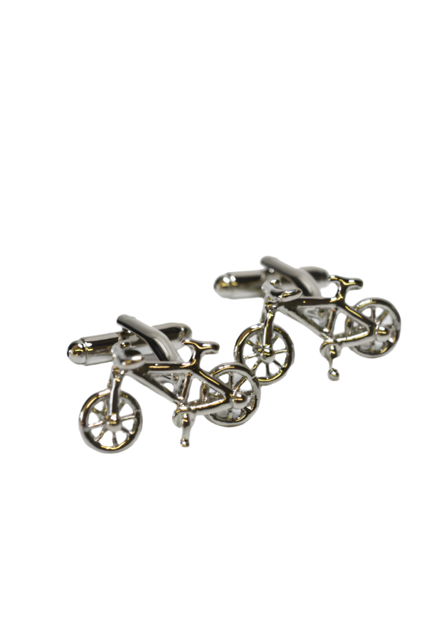 Cufflinks - Steel Bicycle