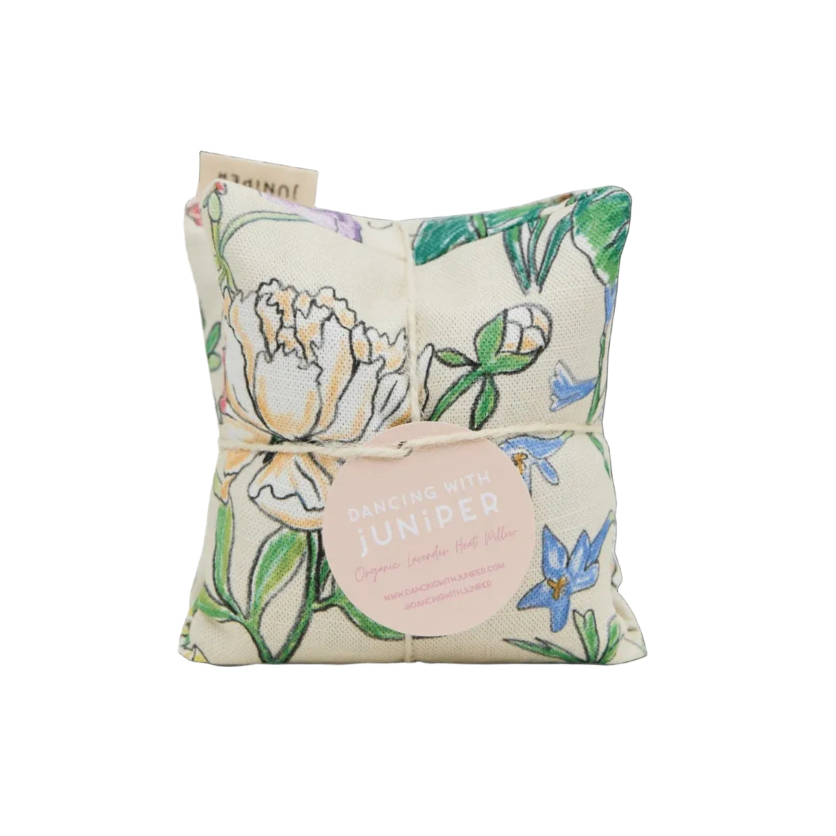 Dancing with Juniper Heat Pillow - Birth Flowers