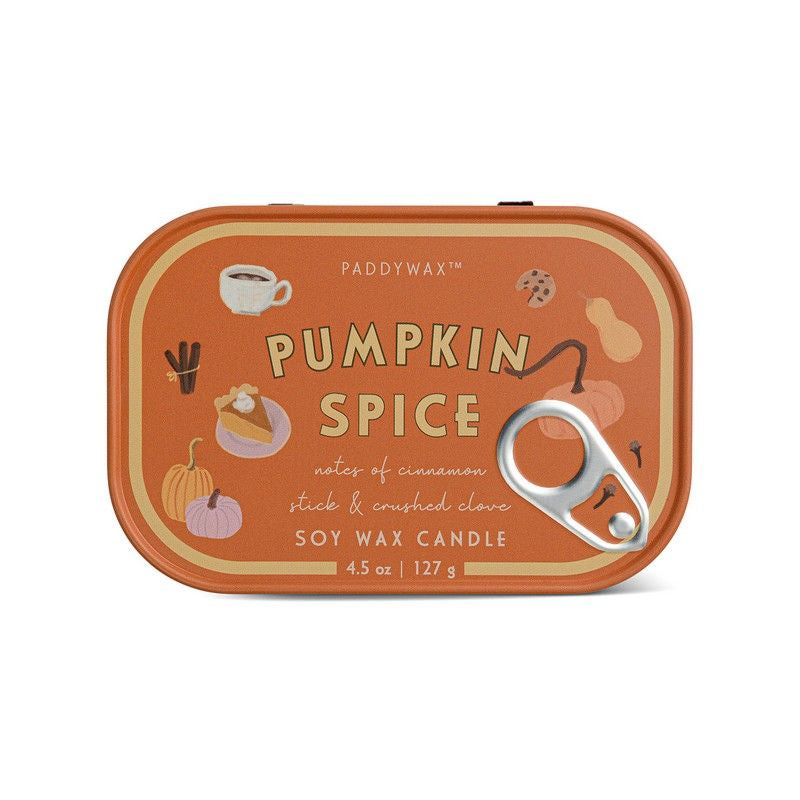 Bistro Tin Candle 4.5oz - Pumpkin Spice