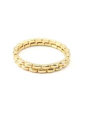 Double Track Bracelet - Gold