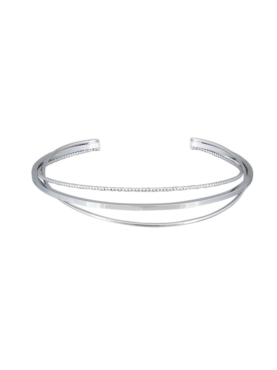 Cuff Bracelet - Silver Petite Trio