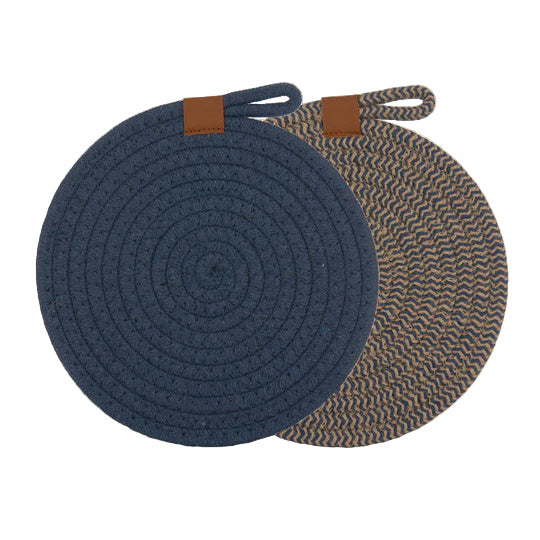 Nash Blue Set of 2 Trivet