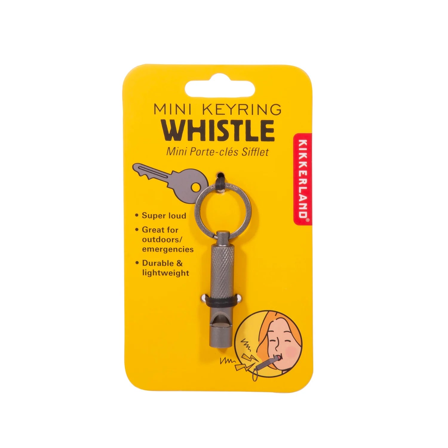Mini Keyring Whistle