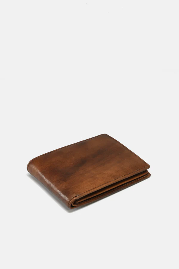 Classic Bill Fold Wallet - Brown