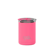 355ml Ceramic Cup + Hinged Screw Lid - Bubblegum Blast