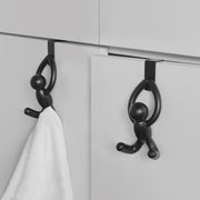 Buddy Over the Door Cabinet Hook (Set of 2) - Black