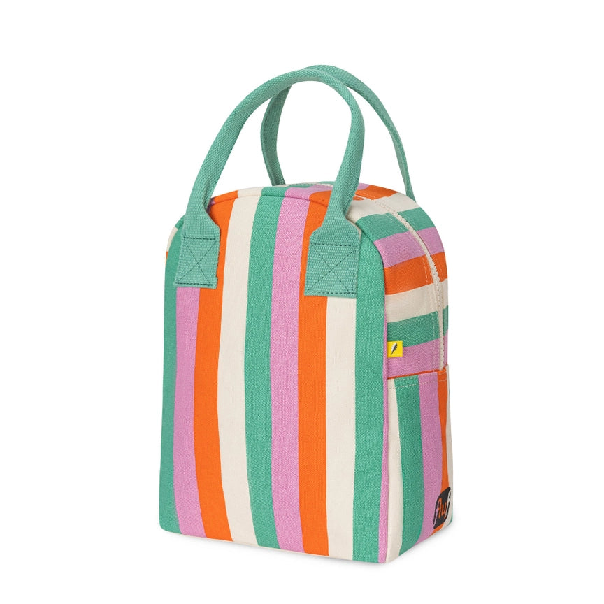 Zipper Lunch Bag - Three Stripe