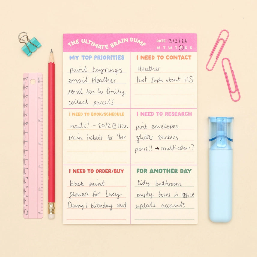 A5 Planner - Ultimate Brain Dump