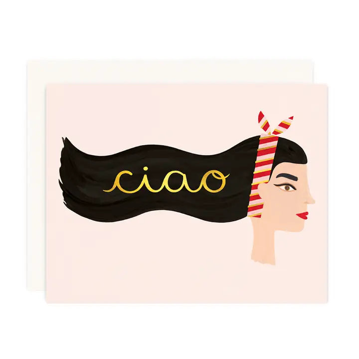 Ciao Greeting Card