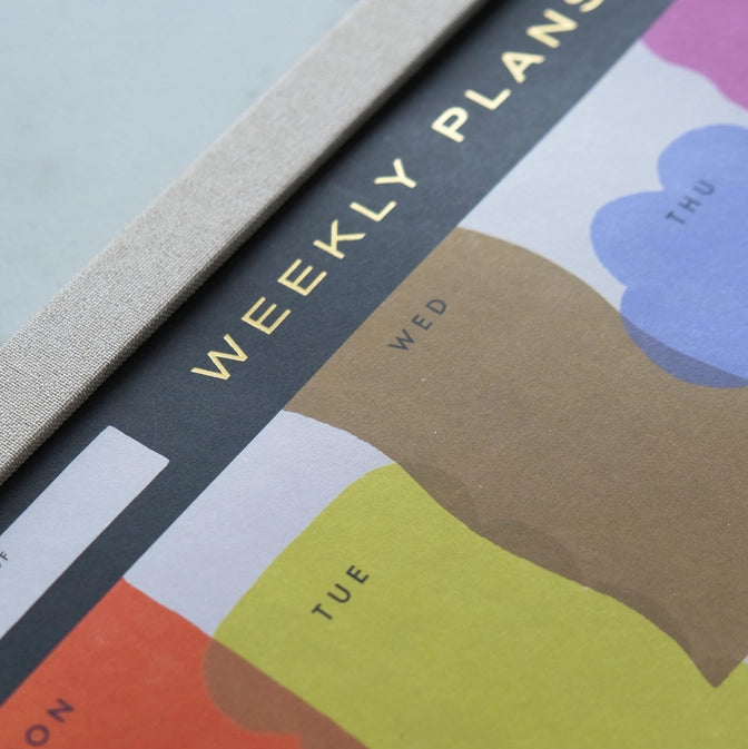 Weekly Planner - Painterly Shapes