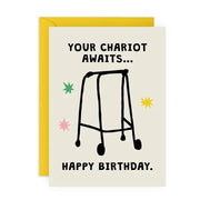 Your Chariot Awaits Card
