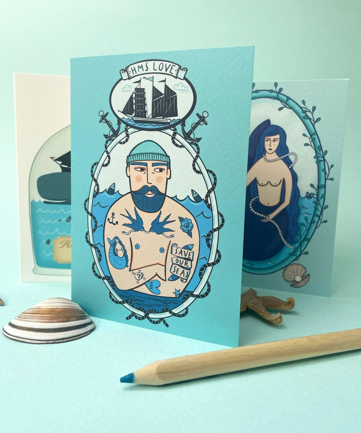 Tattooed Sailor Card