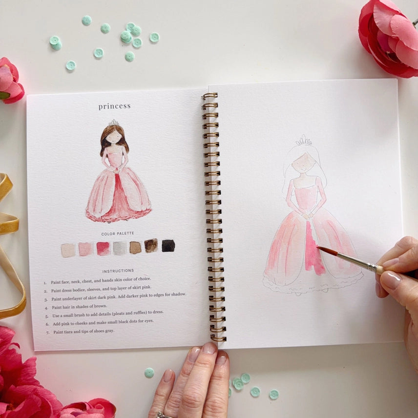 Watercolour Workbook - Fairytale