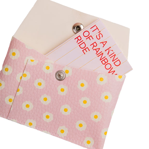 ECKE Card Holder - Huevos Pink