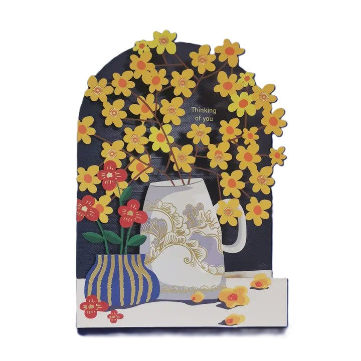 Cut Art Card - Thinking Of You