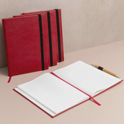 Paper Saver Refillable Notebook - Berry Red
