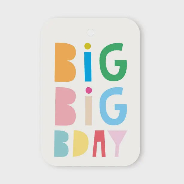 Gift Tag - Big Birthday