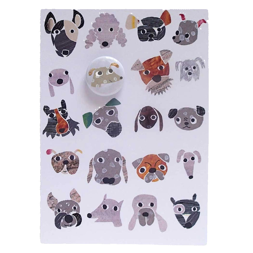 Card With Badge - Dogs Pick n Mix