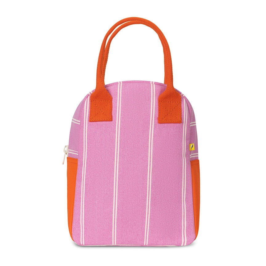 Zipper Lunch Bag - Shirt Stripe