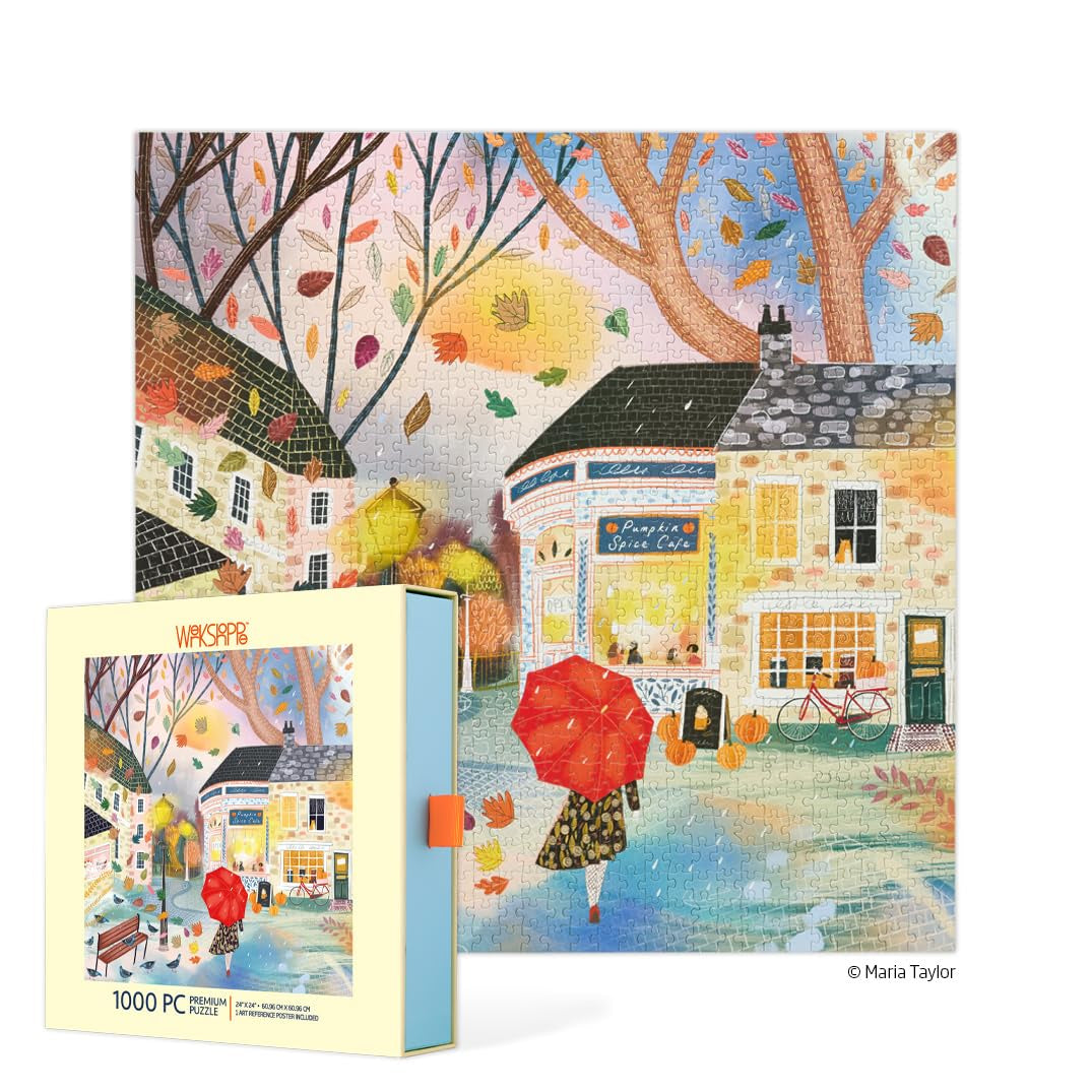 1000 Piece Puzzle - Pumpkin Spice Cafe