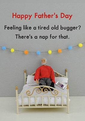 Father's Day Nap Card
