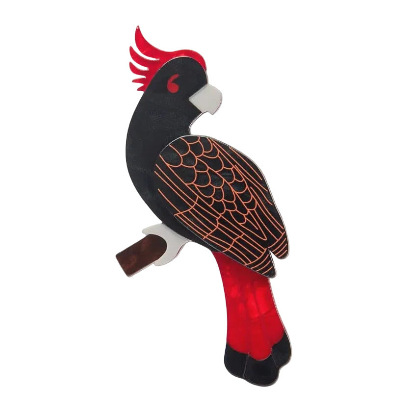 Carnaboo the Cockatoo Brooch