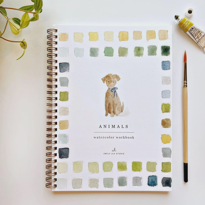 Watercolour Workbook - Animals