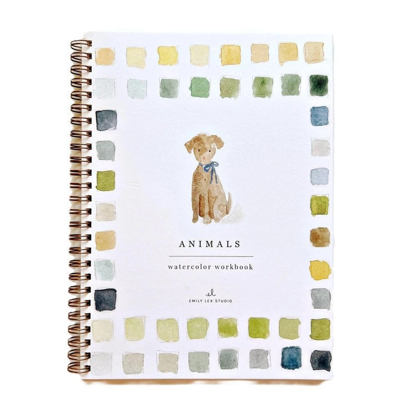 Watercolour Workbook - Animals