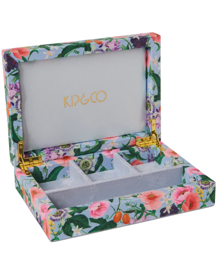 Small Velvet Jewellery Box - Spring In The Air