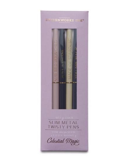 Twisty Slim Metal Pen Set