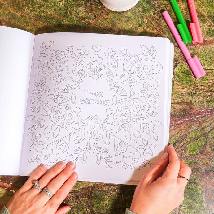 Affirmations Colouring Book