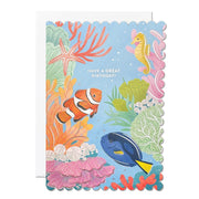 Fish & Coral Card