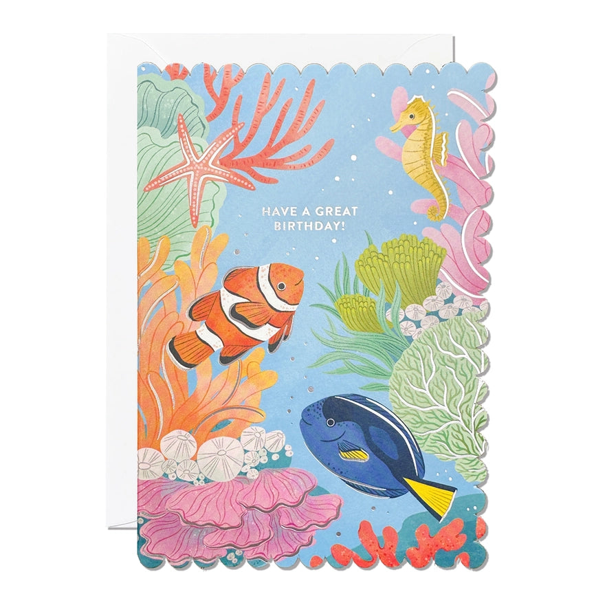Fish & Coral Card