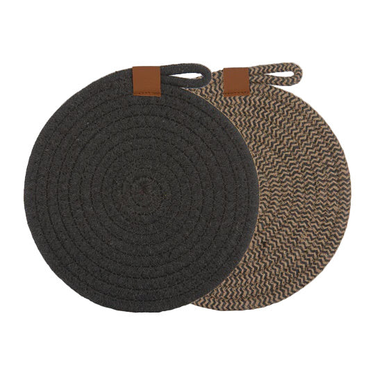 Nash Charcoal Set of 2 Trivet