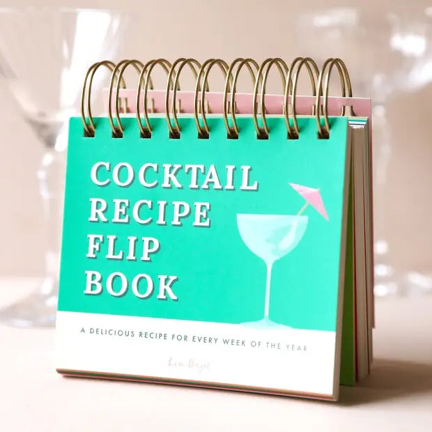 Cocktail Recipe Flip Book