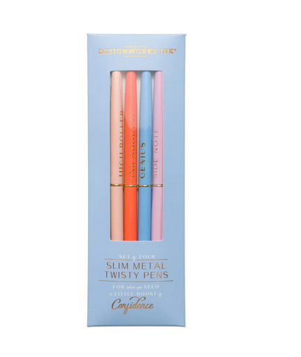 Twisty Slim Metal Pen Set