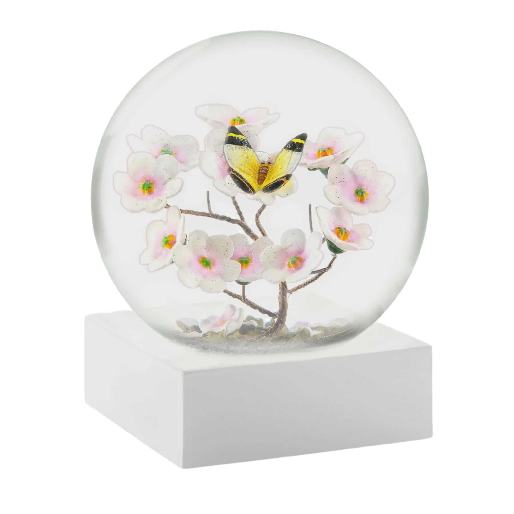 Snow Globe - Butterfly On Branch