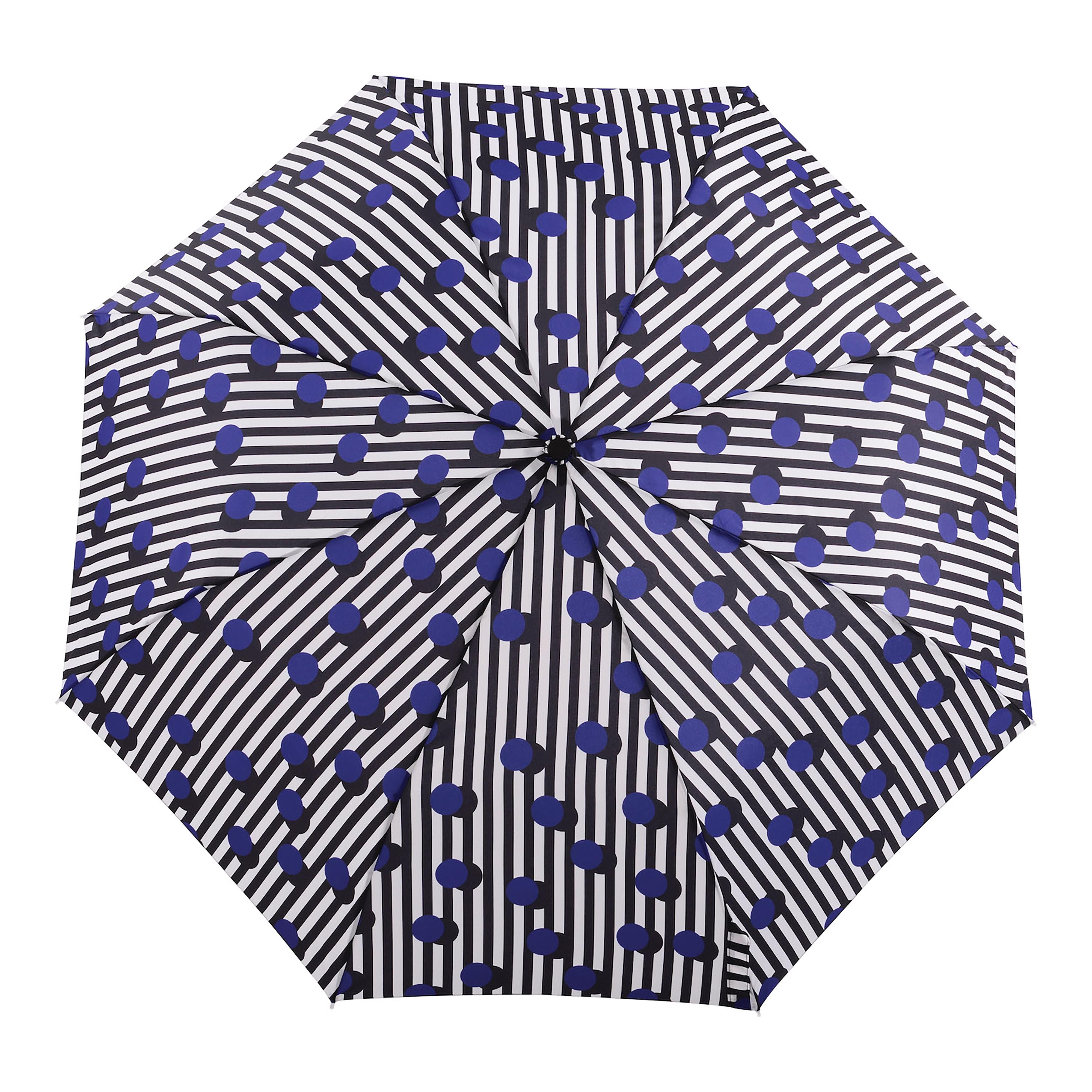 Duckhead Compact Umbrella - Polka Stripe