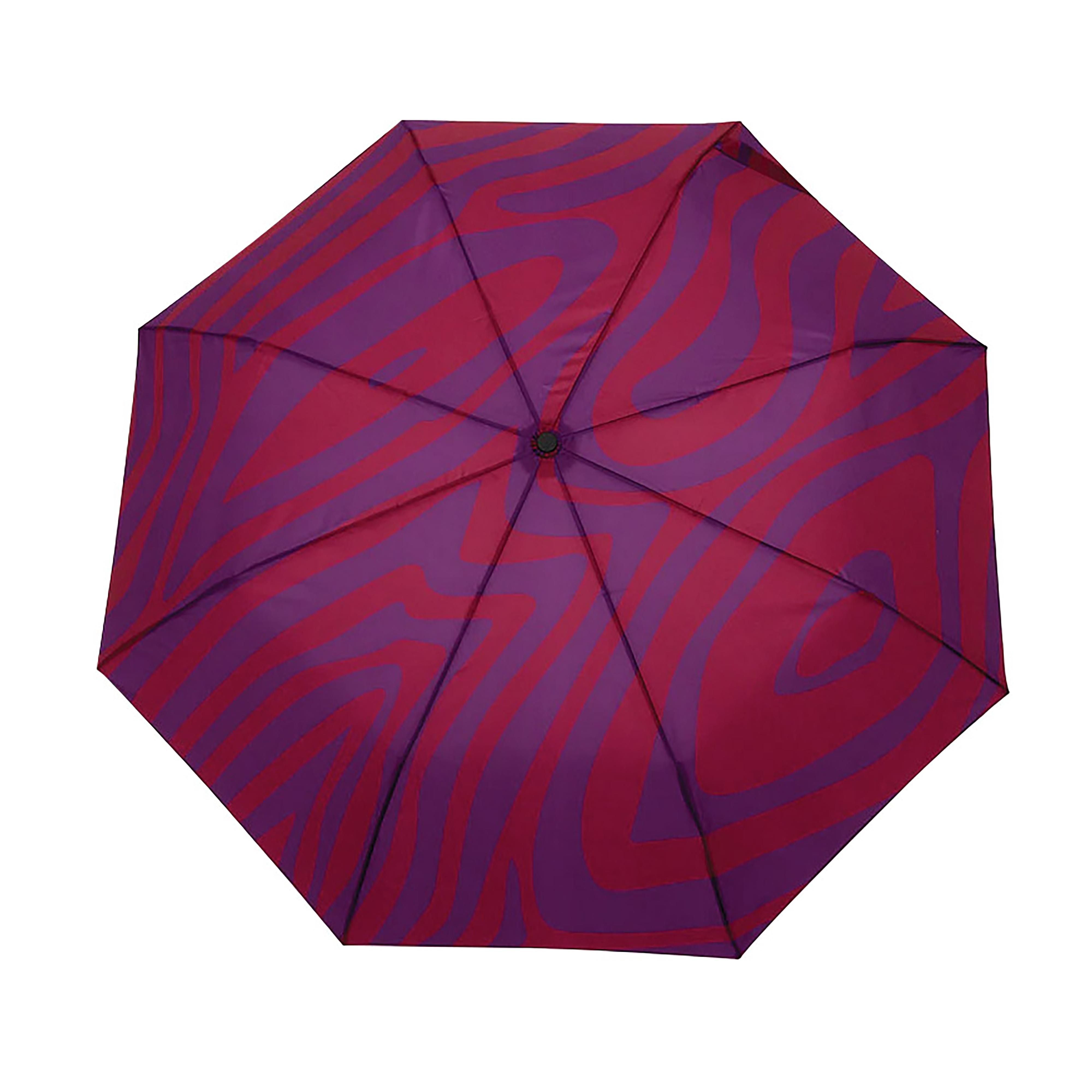 Duckhead Compact Umbrella - Swirl in Pink