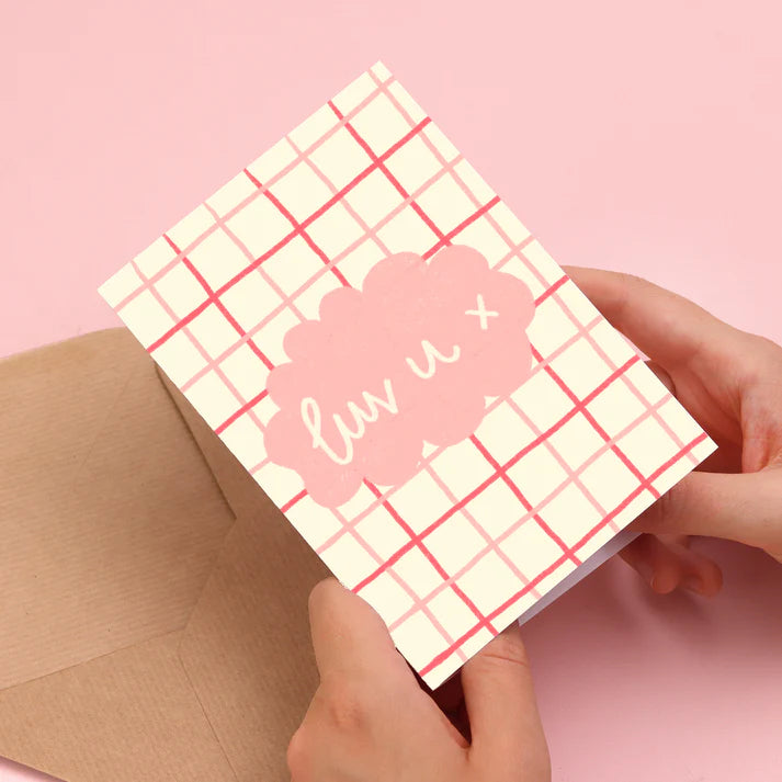 Luv U X Card