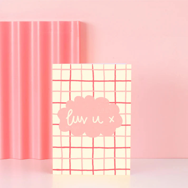 Luv U X Card