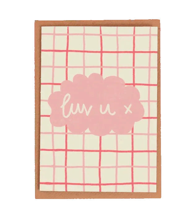 Luv U X Card
