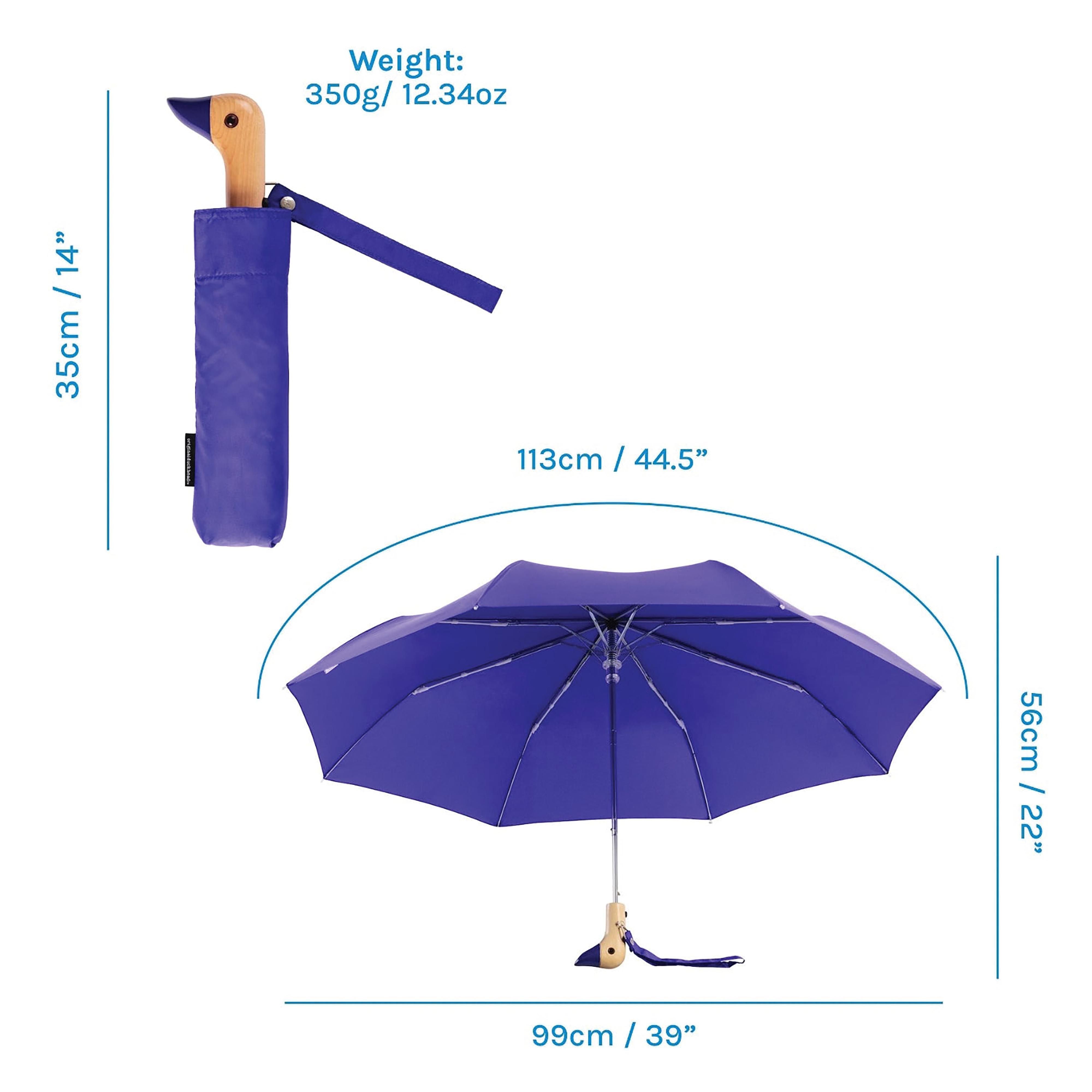Duckhead Compact Umbrella - Royal Blue