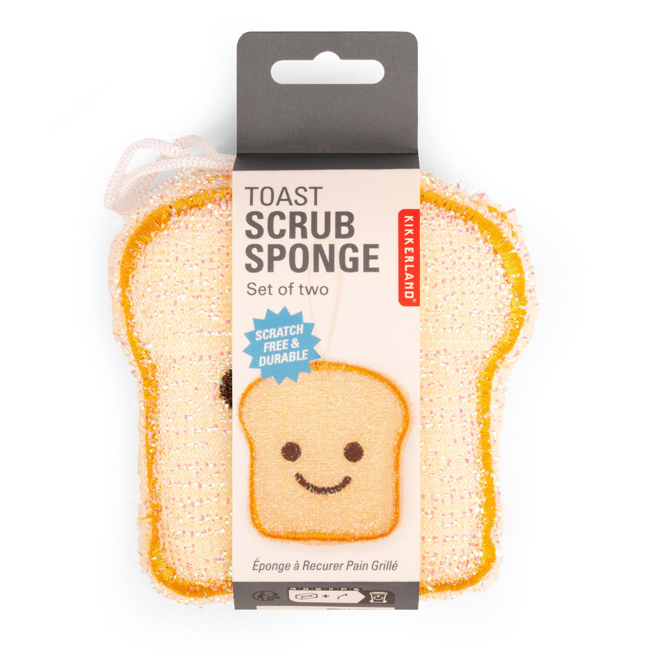 Toast Scrub Sponge - Set of 2