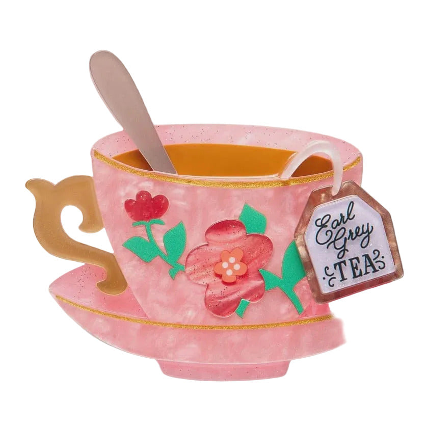 Fancy a Cuppa Brooch