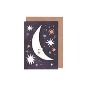 Sleeping Moon Mini Card