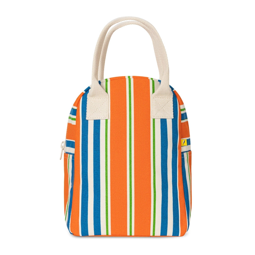 Zipper Lunch Bag - Varsity Stripe