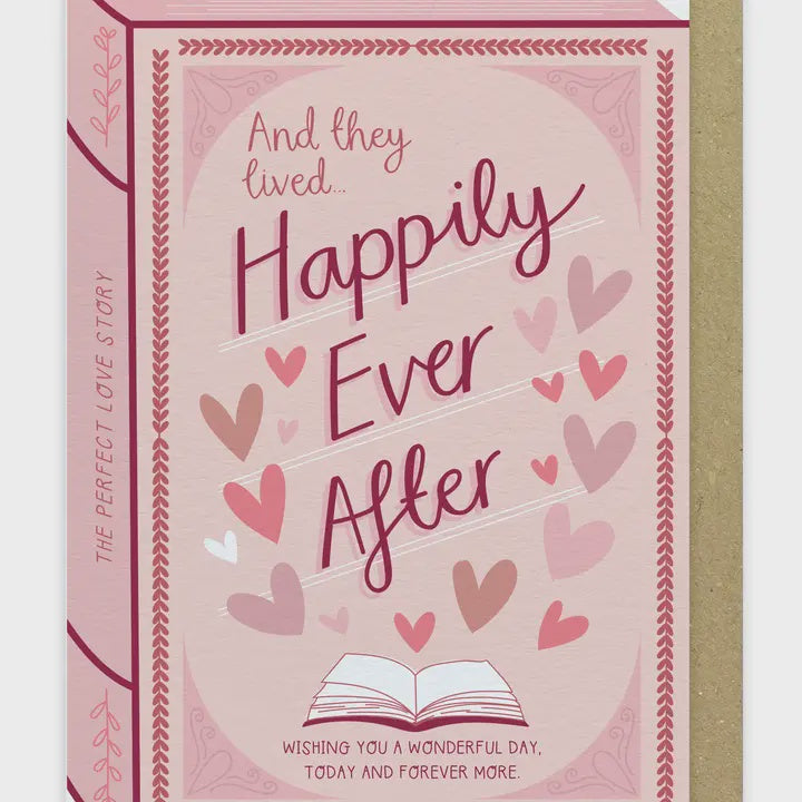 Happily Ever After Book Card